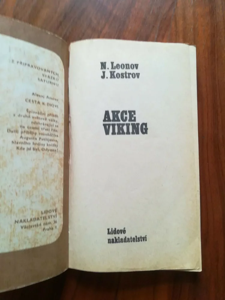 NIKOLAJ LEONOV, JURIJ KOSTROV - Akce Viking