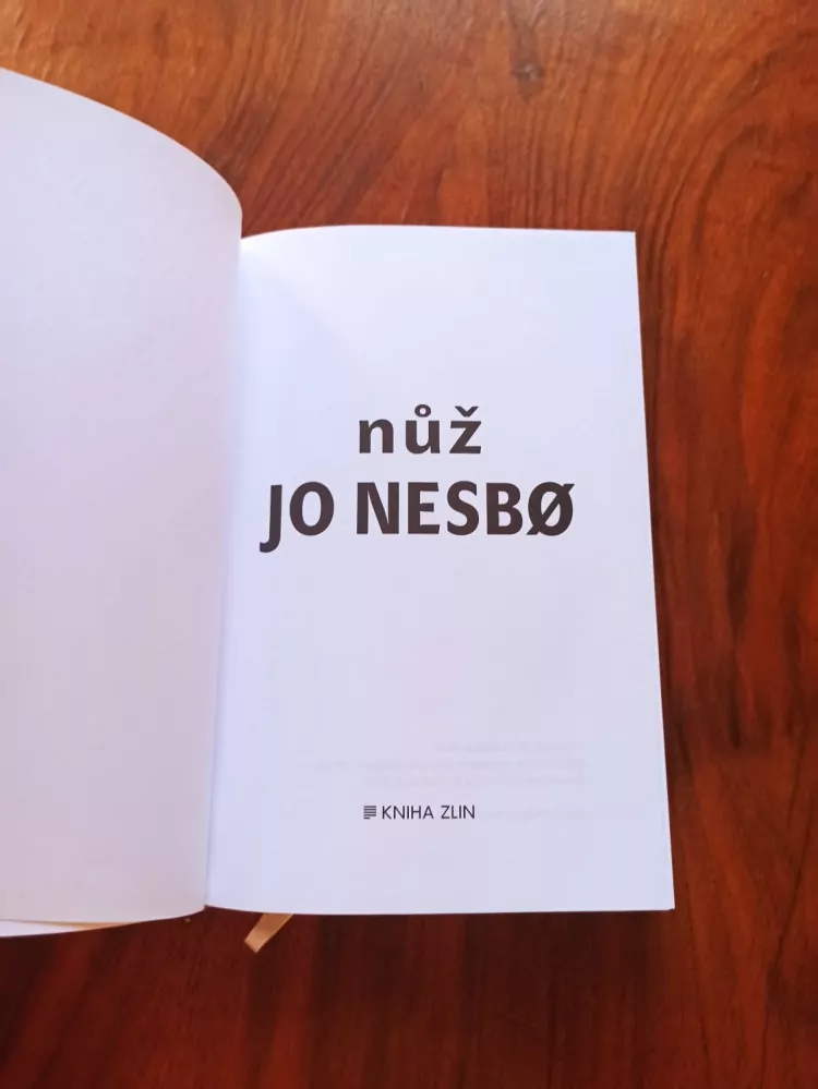 JO NESBØ - Nůž