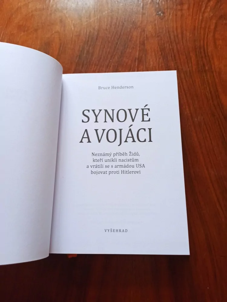 BRUCE HENDERSON - Synové a vojáci