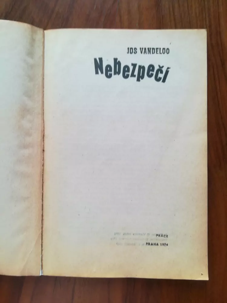 JOS VENDELOO - Nebezpečí 
