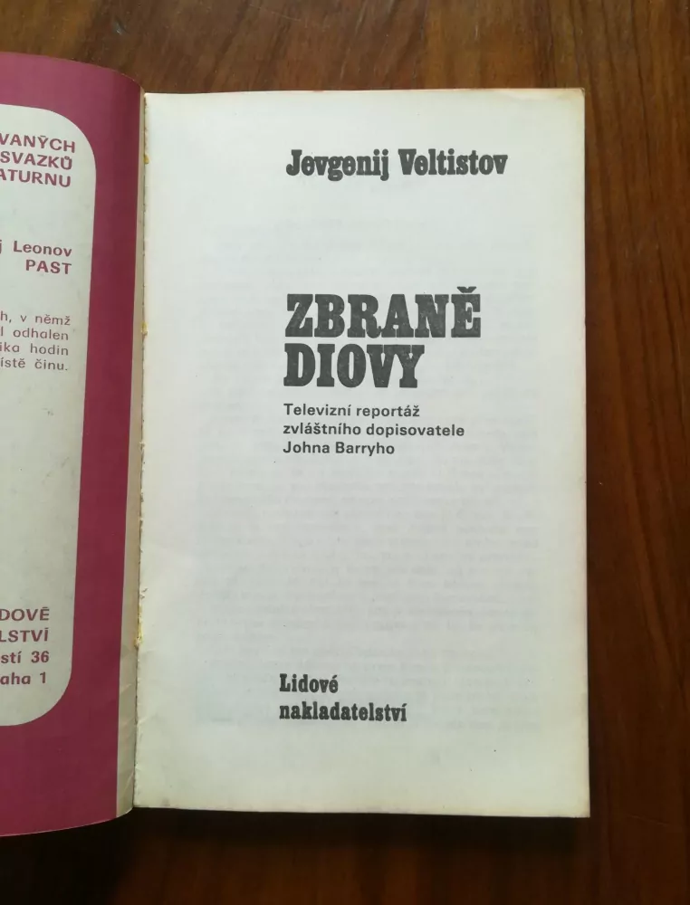 JEVGENIJ SERAFIMOVIČ VELTISTOV - Zbraně Diovy
