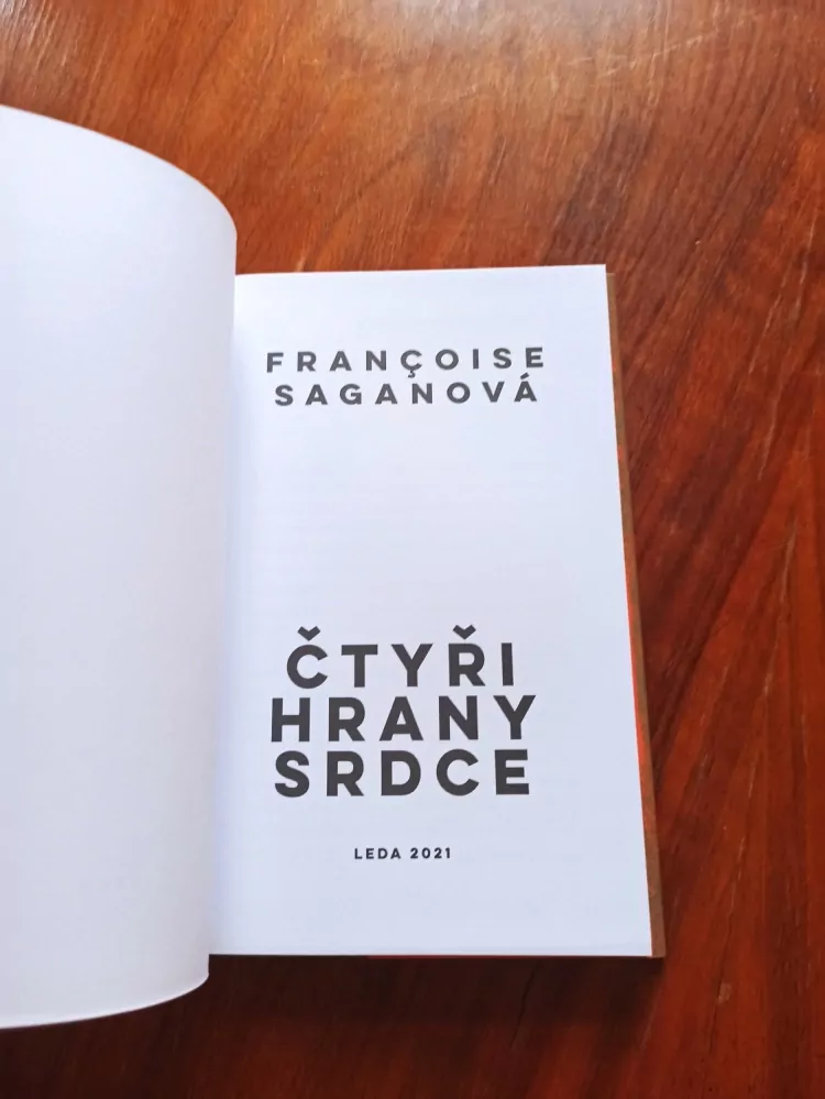 FRANÇOISE SAGAN - Čtyři hrany srdce
