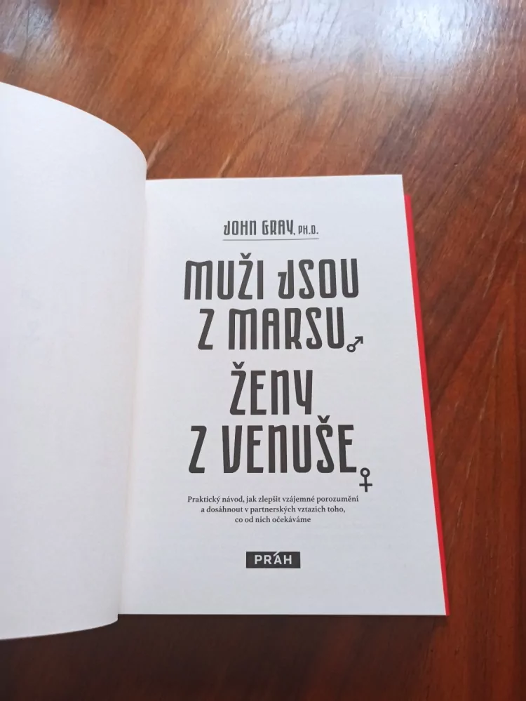 JOHN GRAY - Muži jsou z Marsu, ženy z Venuše
