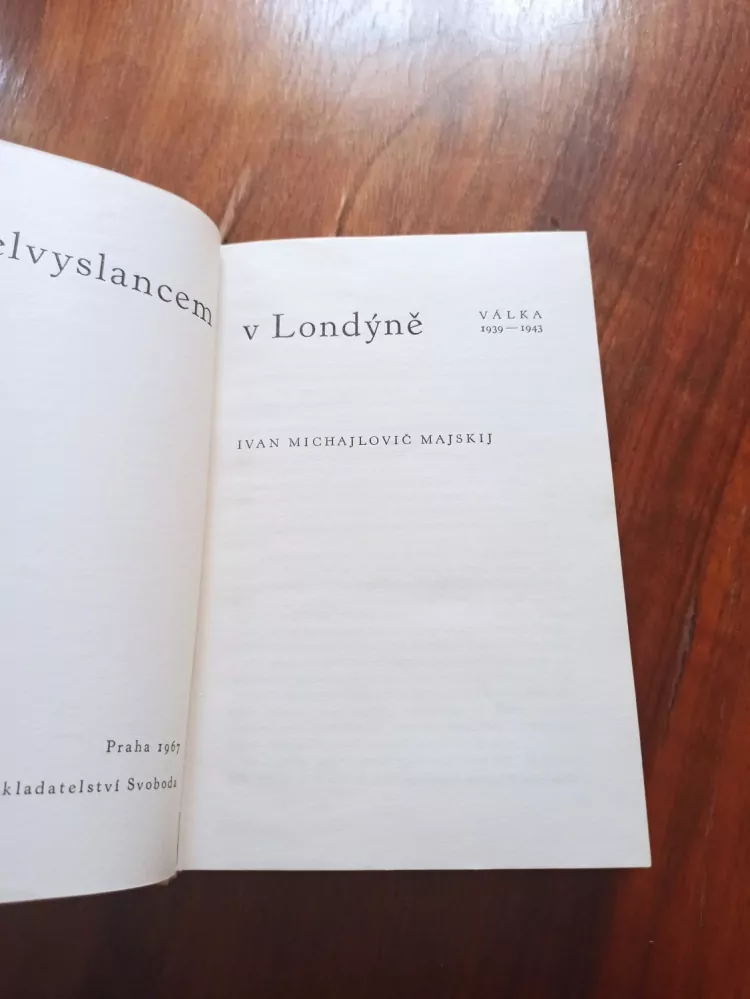IVAN MICHAJLOVIČ MAJSKIJ - Velvyslancem v Londýně