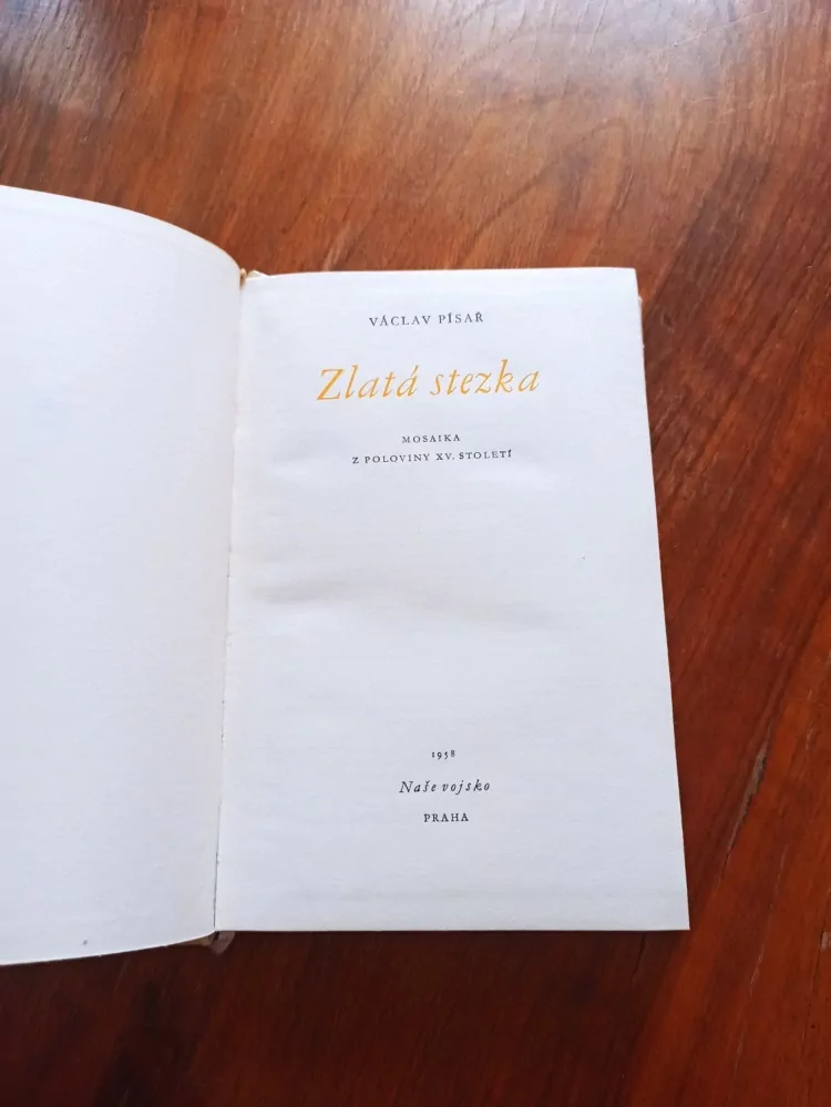 VÁCLAV PÍSAŘ - Zlatá stezka: Mosaika z poloviny 15. století