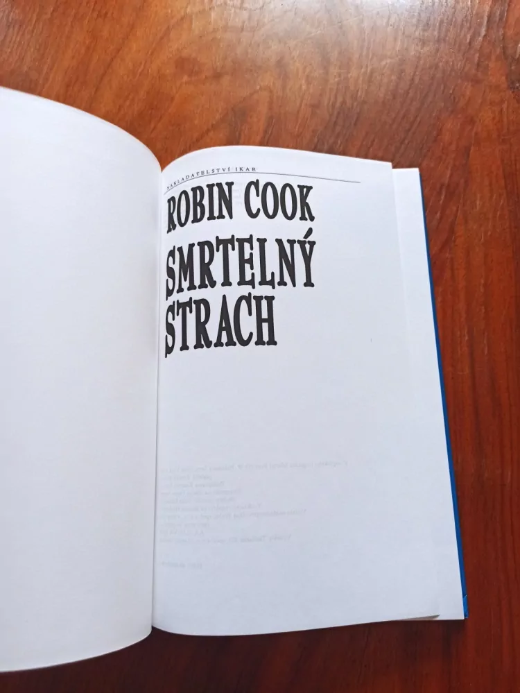 ROBIN COOK - Smrtelný strach