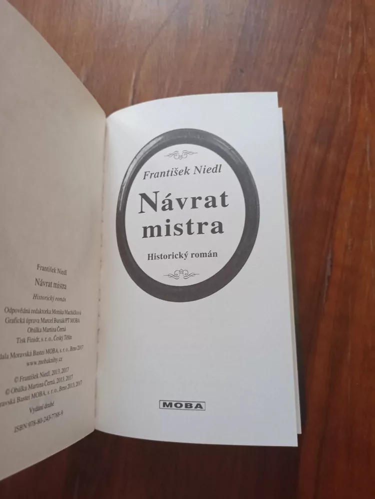 FRANTIŠEK NIEDL - Návrat mistra