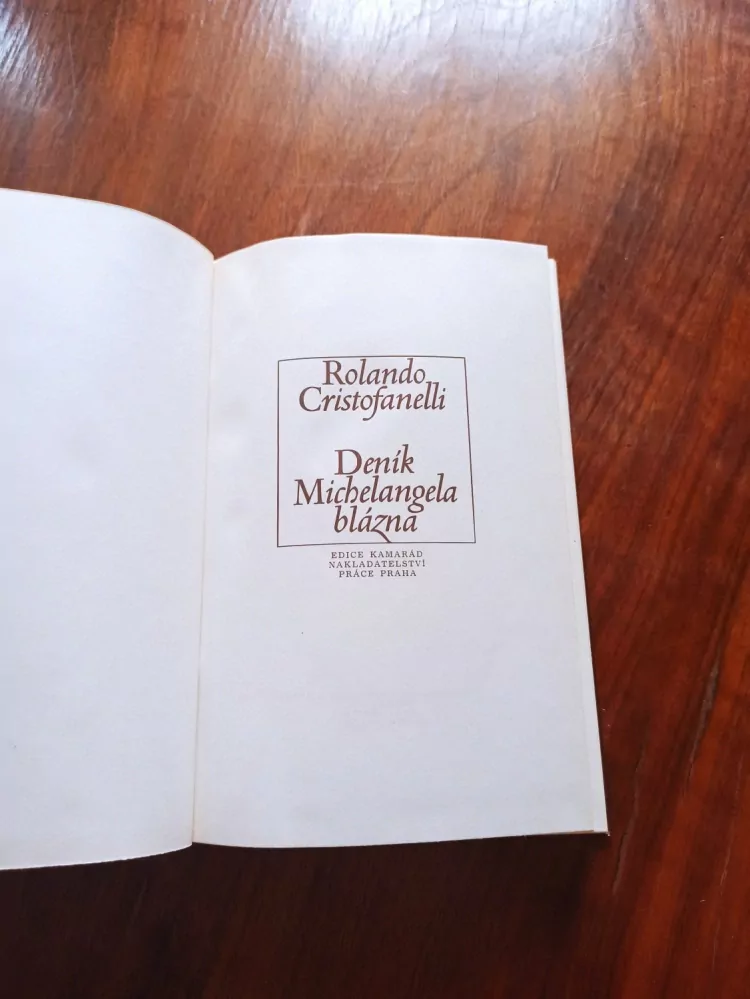 ROLANDO CRISTOFANELLI - Deník Michelangela blázna