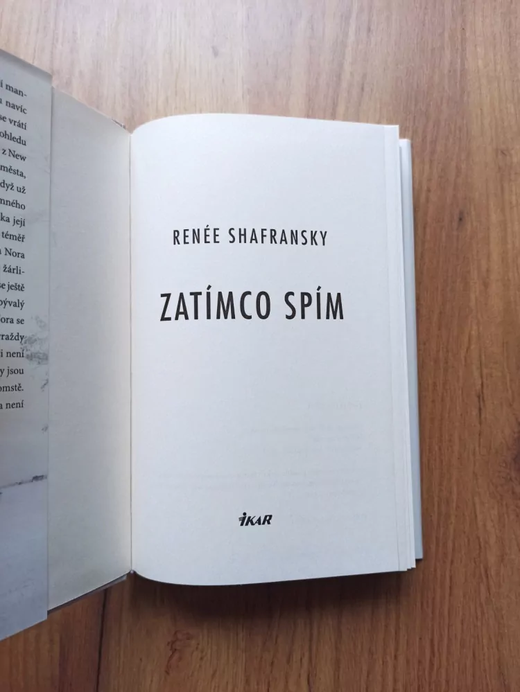 RENEÉ SHAFRANSKY - Zatímco spím