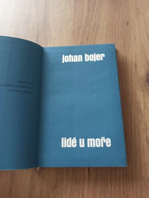 JOHAN BOJER - Lidé u moře