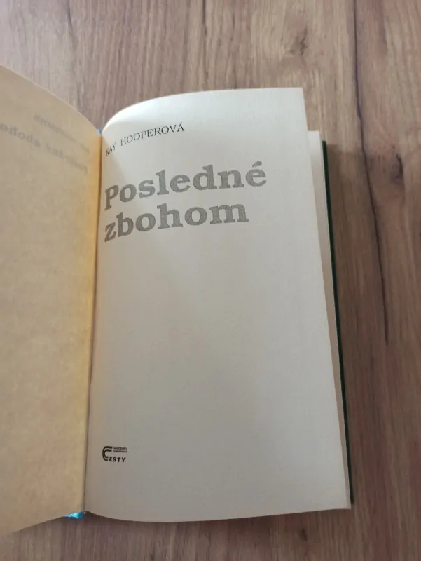 KAY HOOPER - Posledné zbohom