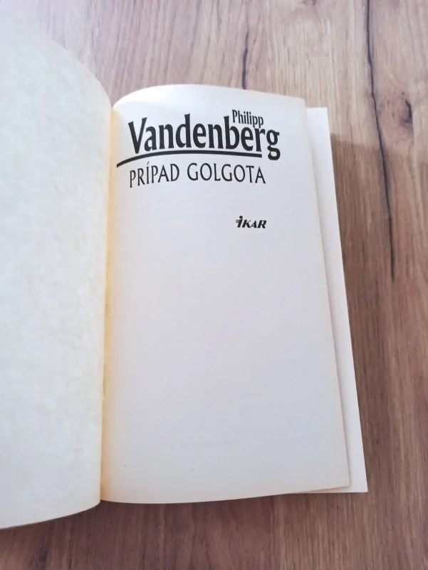 PHILIPP VANDENBERG - Prípad Golgota