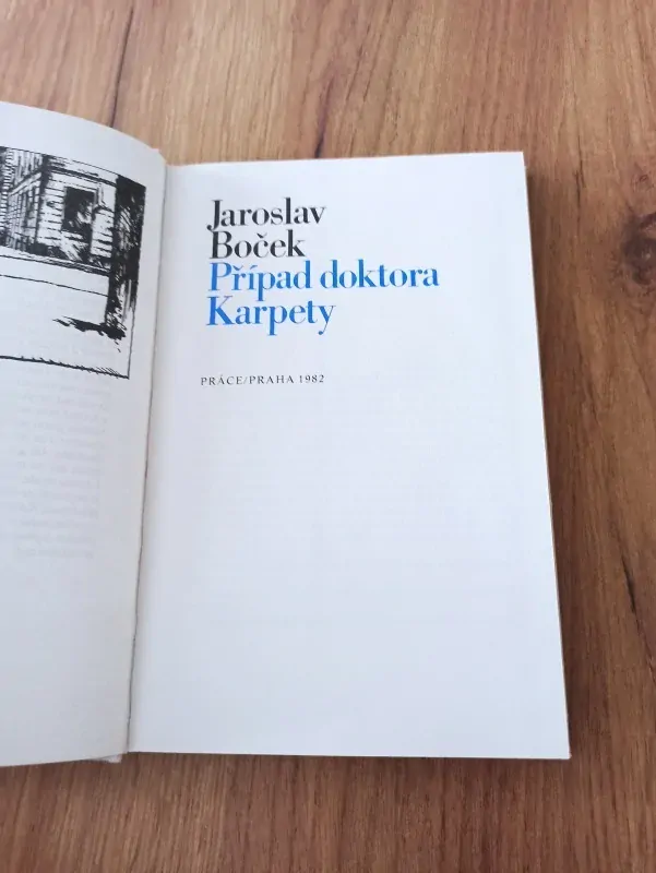 JAROSLAV BOČEK - Případ doktora Karpety