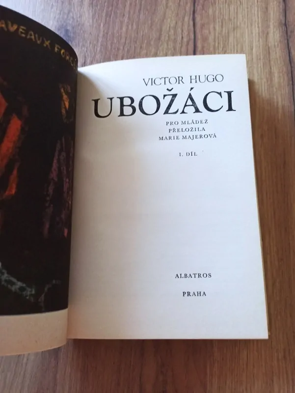 VICTOR HUGO - Ubožáci I.