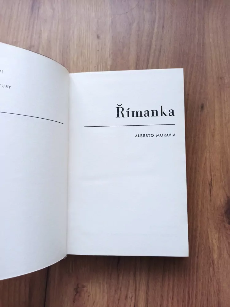 ALBERTO MORAVIA - Římanka