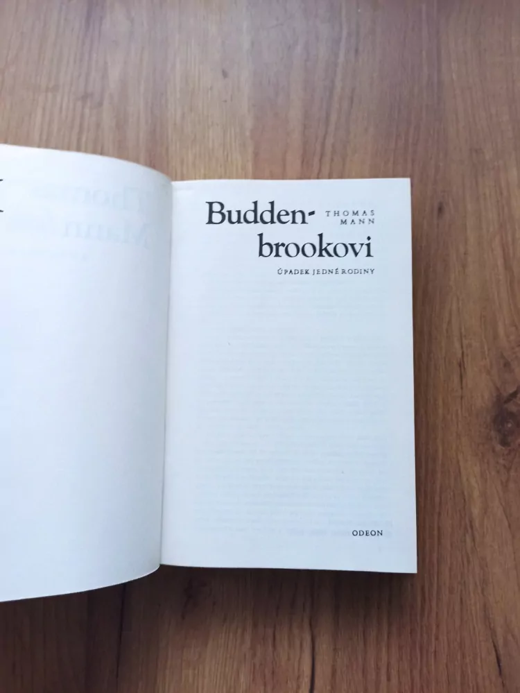 THOMAS MANN - Buddenbrookovi
