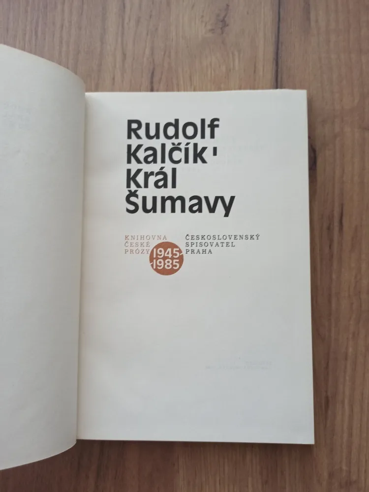 RUDOLF KALČÍK - Král Šumavy