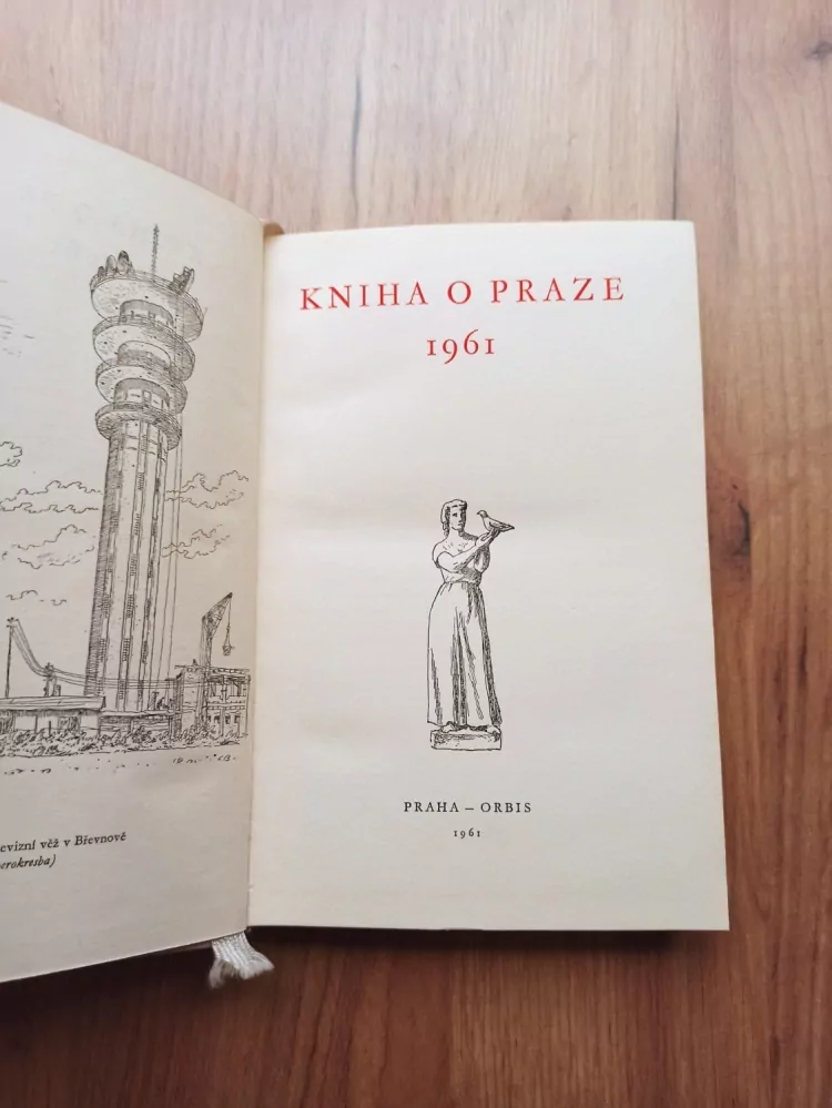GINETTE STOČESOVÁ - Kniha o Praze: 1961