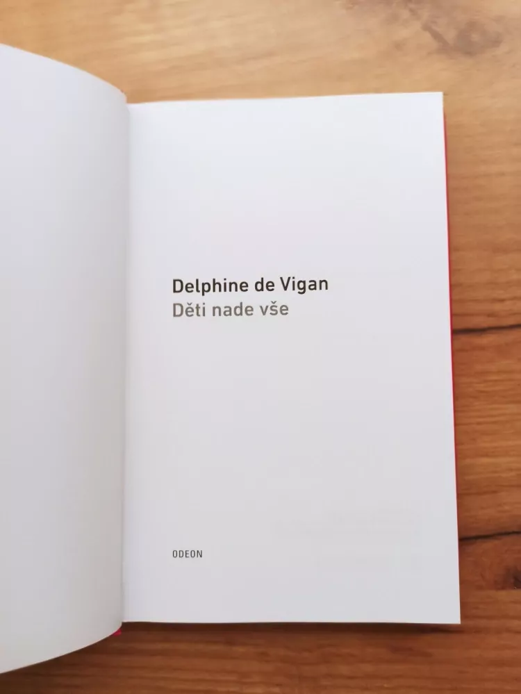 DELPHINE DE VIGAN - Děti nade vše