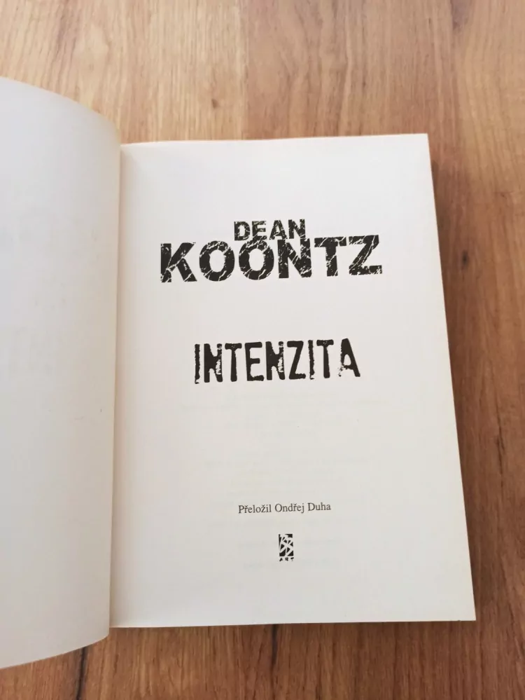 DEAN KOONTZ - Intenzita