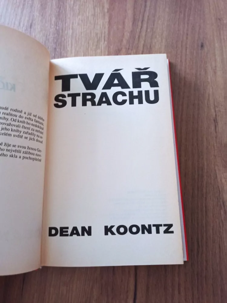 DEAN KOONTZ - Tvář strachu
