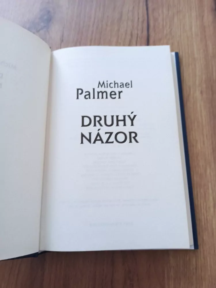MICHAEL PALMER - Druhý názor