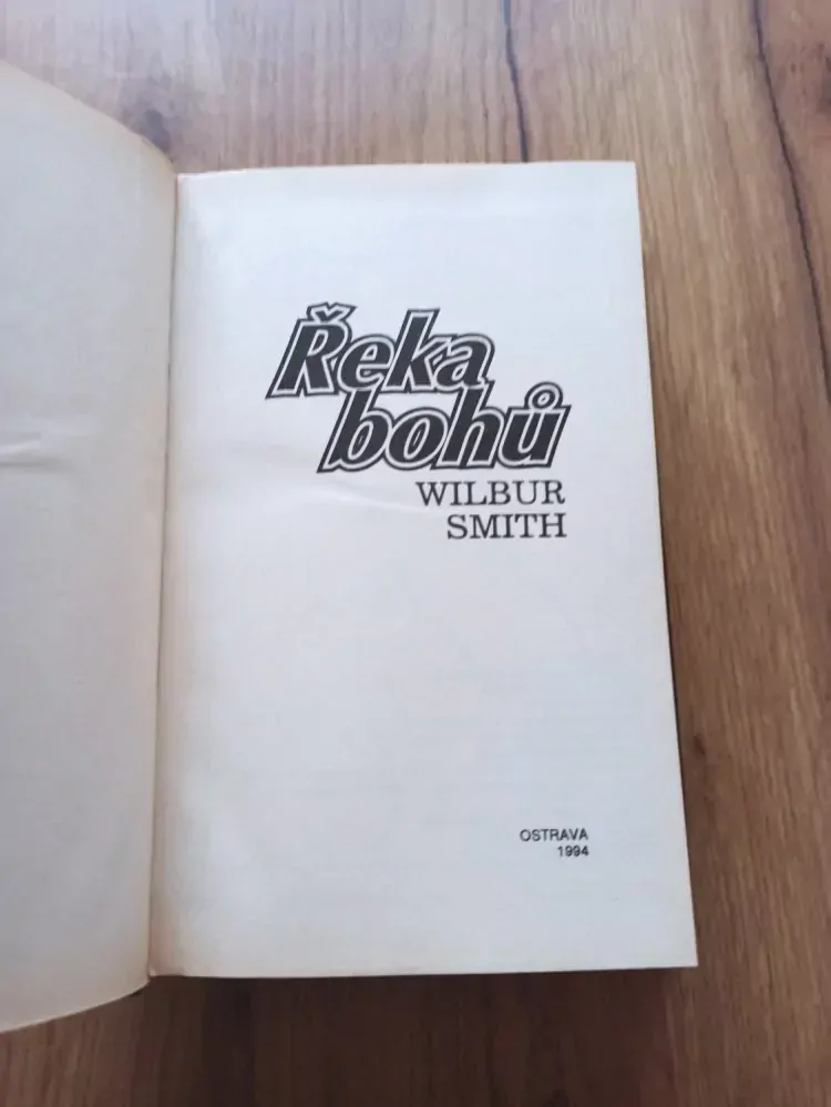 WILBUR SMITH - Řeka bohů: Román ze starého Egypta