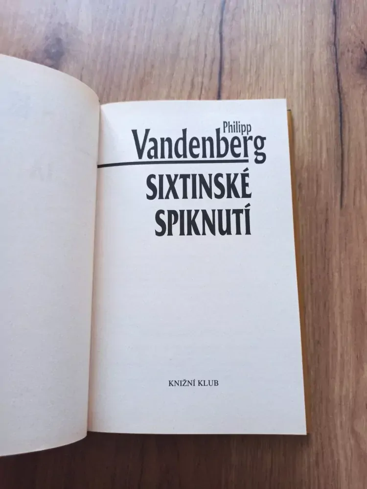 PHILIPP VANDENBERG - Sixtinské spiknutí