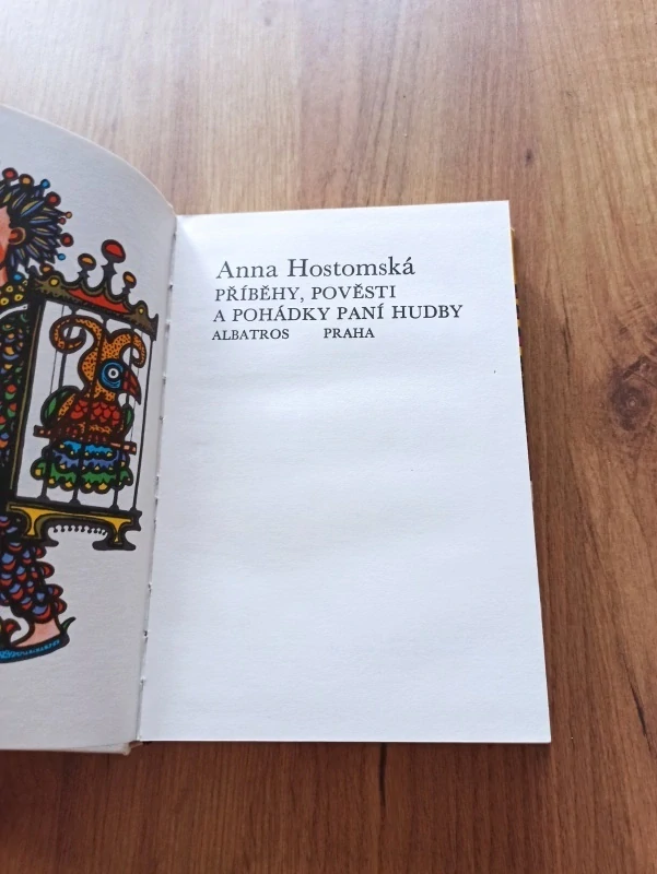 ANNA HOSTOMSKÁ - Příběhy, pověsti a pohádky paní hudby