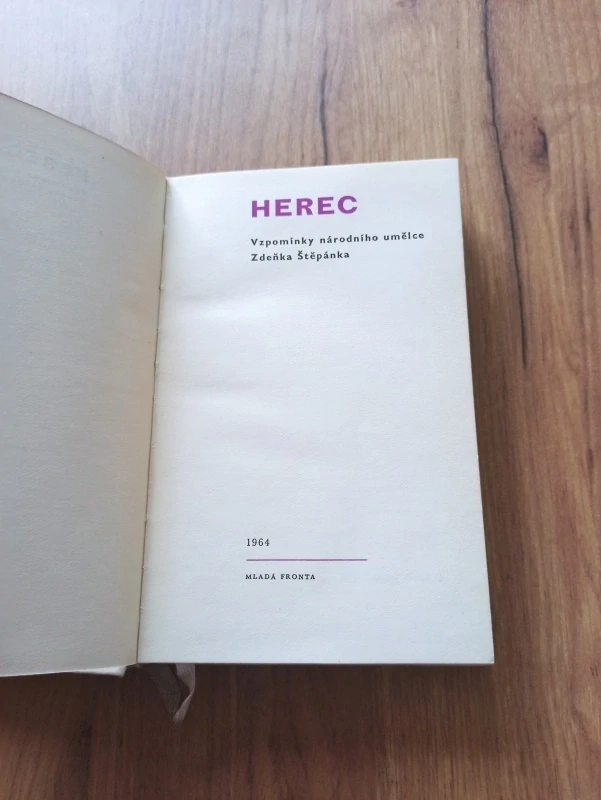 ZDENĚK ŠTĚPÁNEK - Herec