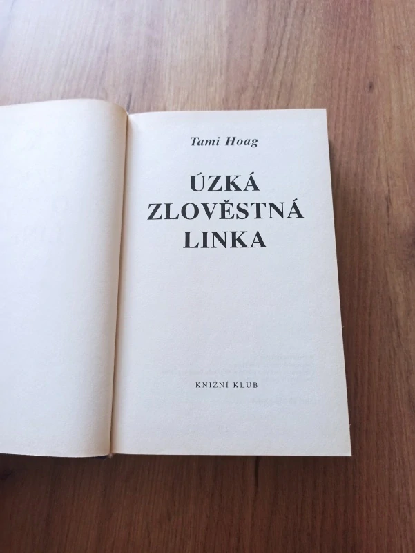 TAMI HOAG - Úzká zlověstná linka