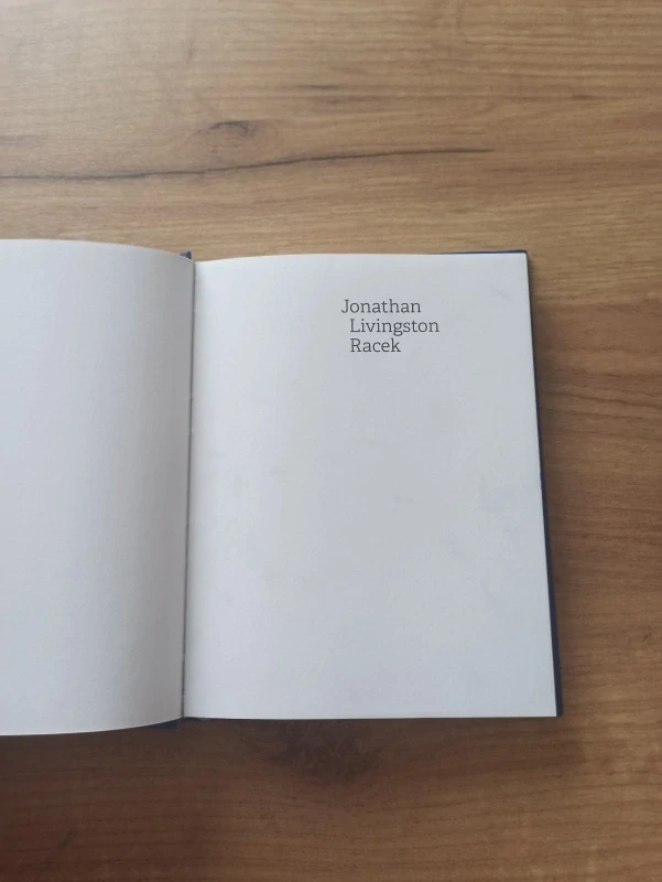 RICHARD BACH - Jonathan Livingston Racek