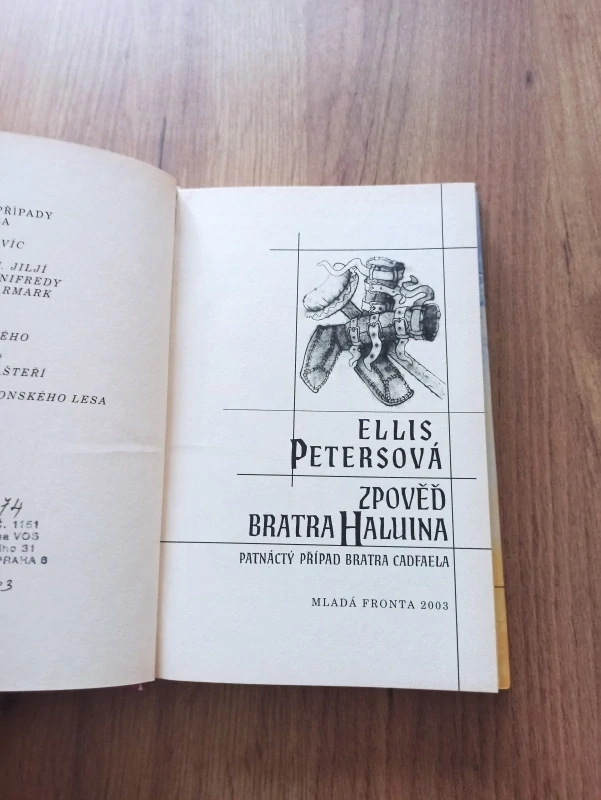 ELLIS PETERS - Zpověď bratra Haluina