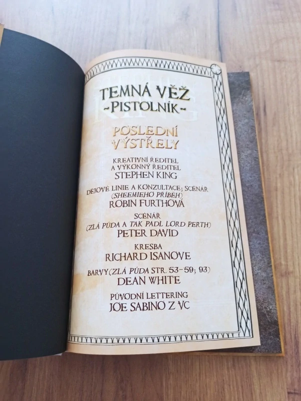 PETER DAVID, STEPHEN KING, ROBIN FURTH - Temná věž 11: Pistolník 6: Poslední výstřely