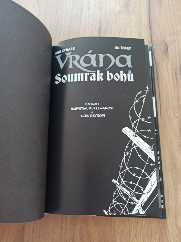 JAMES O’BARR, JIM TERRY - Vrána 2. - Soumrak bohů
