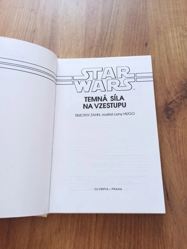 TIMOTHY ZAHN - Star Wars - Thrawnova trilogie 2. - Temná síla na vzestupu
