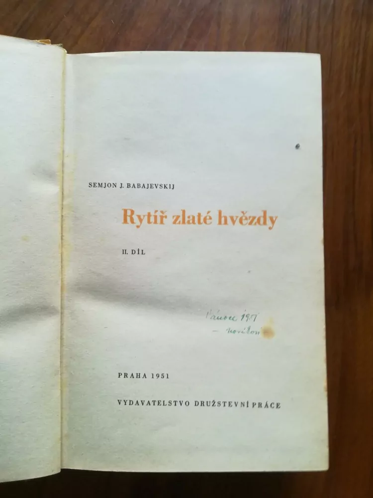 SEMEN PETROVIČ BABAJEVSKIJ - Rytíř zlaté hvězdy 2. díl