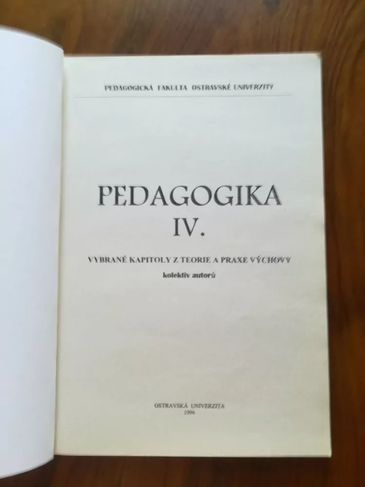 MILENA KURELOVÁ - Pedagogika 4