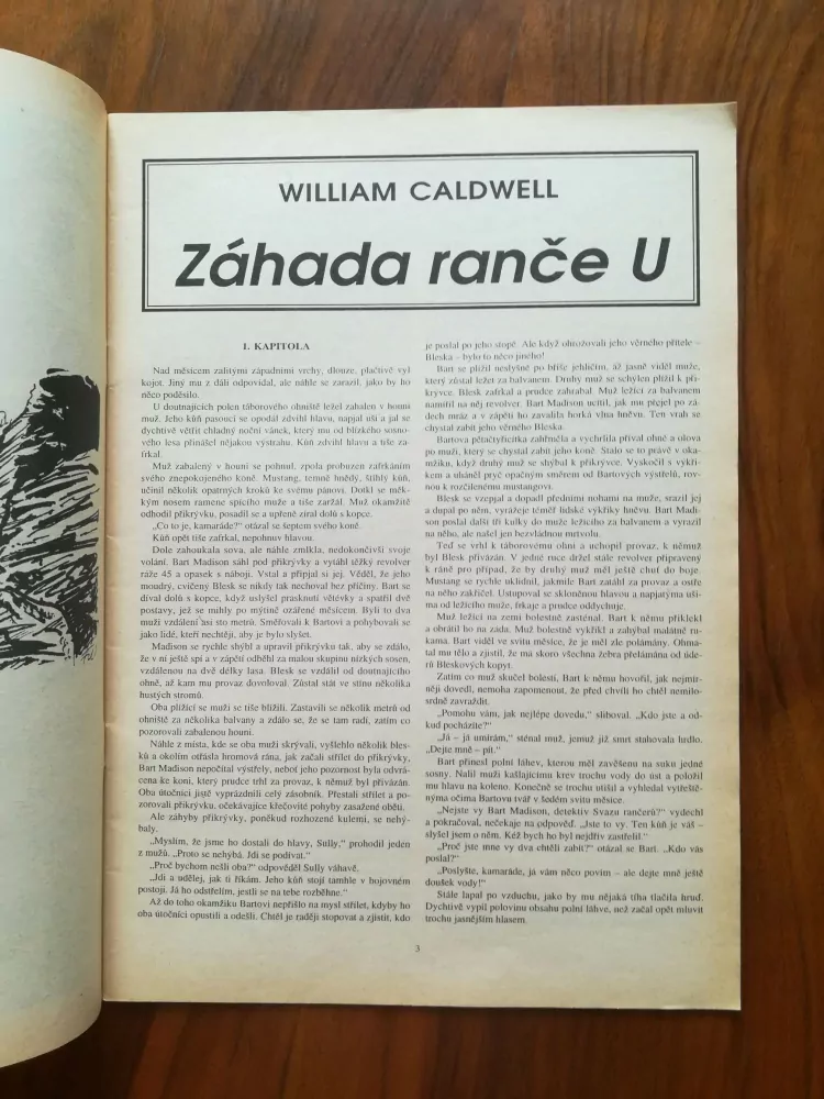 WILLIAM CALDWELL - Záhada ranče U