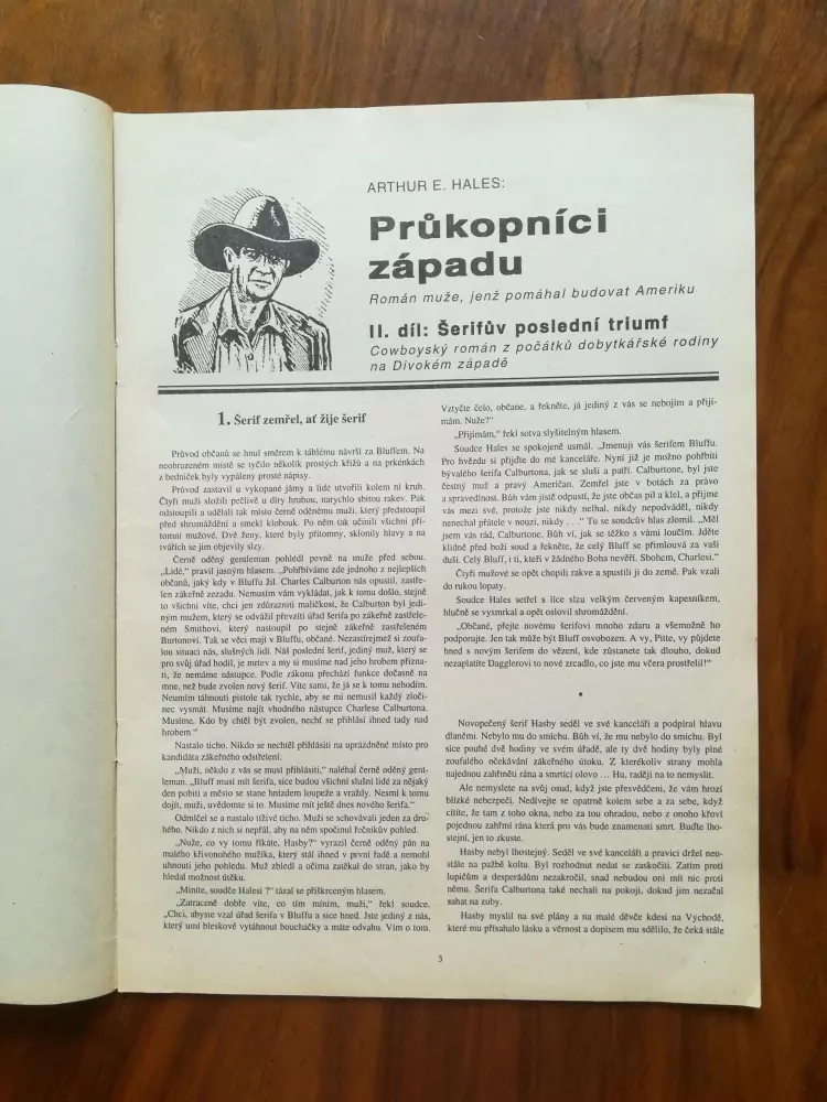 ARTHUR E. HALES - Šerifův poslední triumf