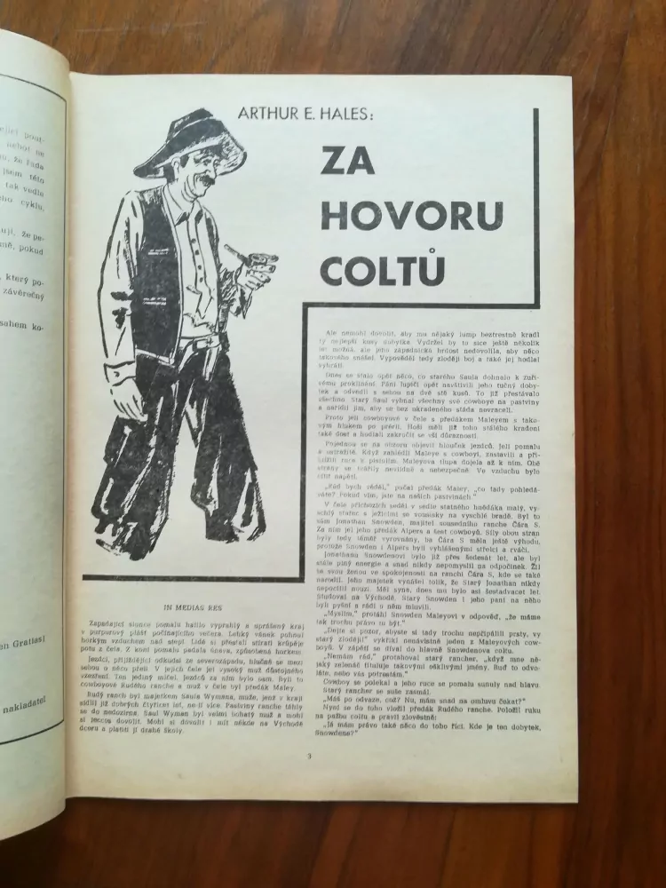ARTHUR E. HALES - Za hovoru coltů