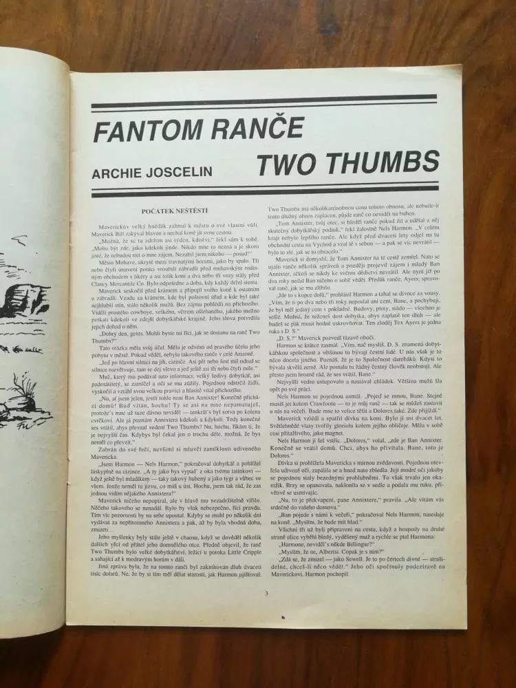 ARCHIE JOSCELIN - Fantom ranče TWO THUMBS