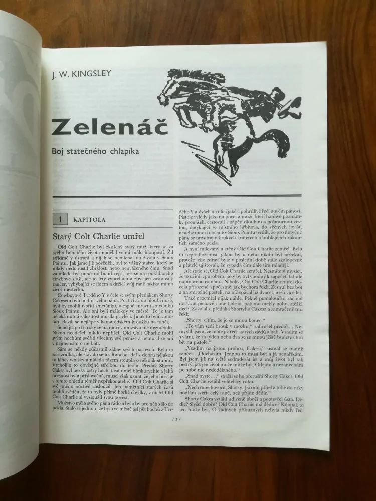 J. W. KINGSLEY - Zelenáč 