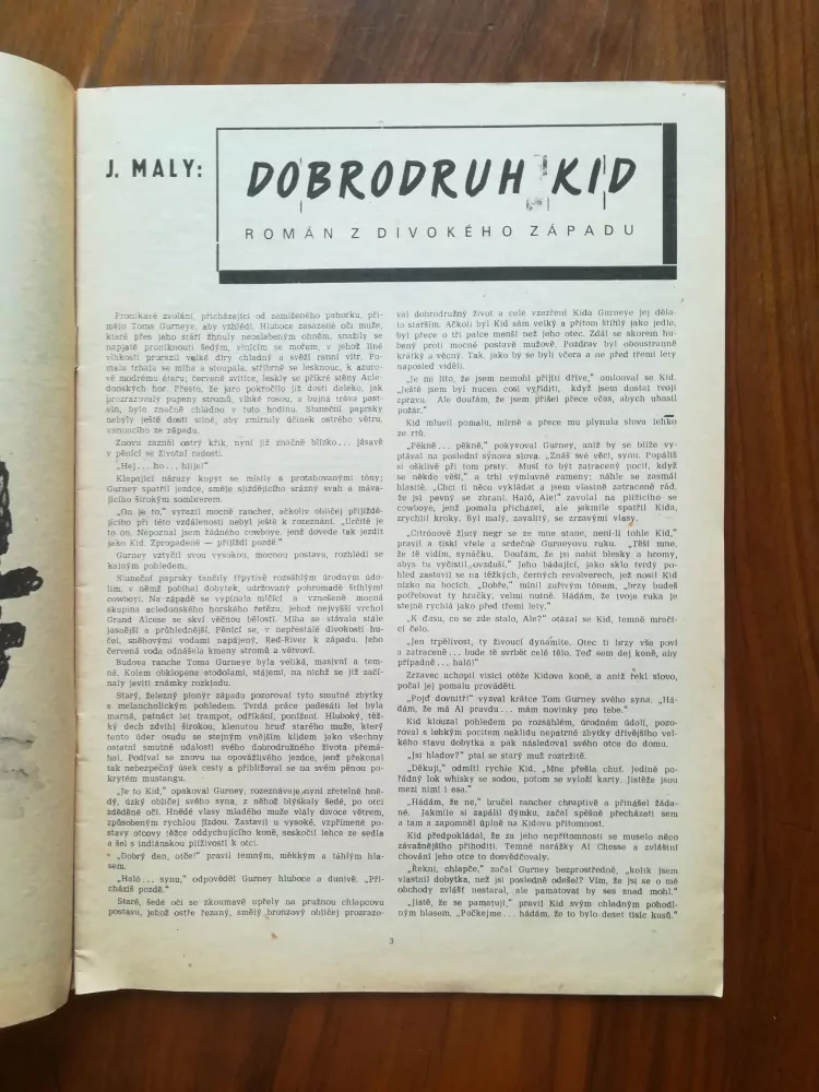 A. J. MALY - Dobrodruh Kid