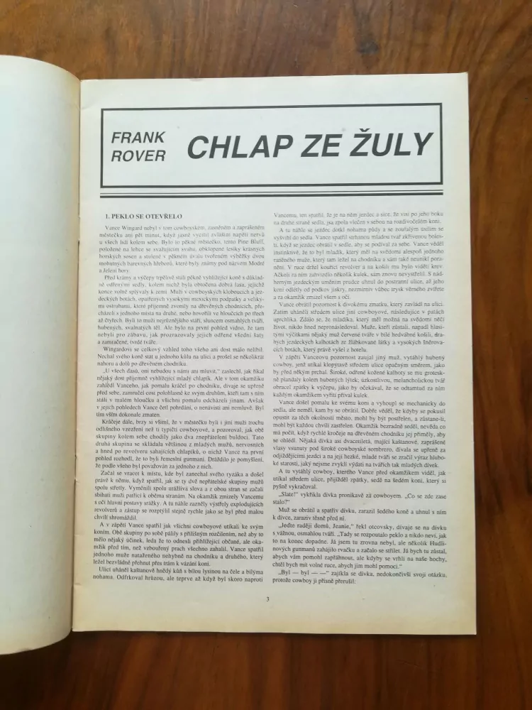 FRANK ROVER - Chlap ze žuly