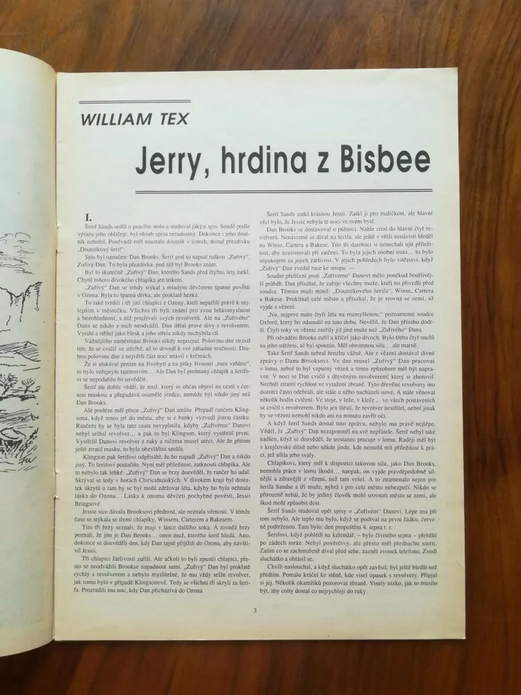 WILLIAM TEX - Jerry, hrdina z Bisbee