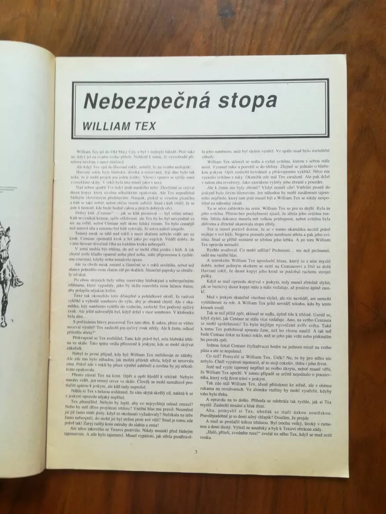 WILLIAM TEX - Nebezpečná stopa
