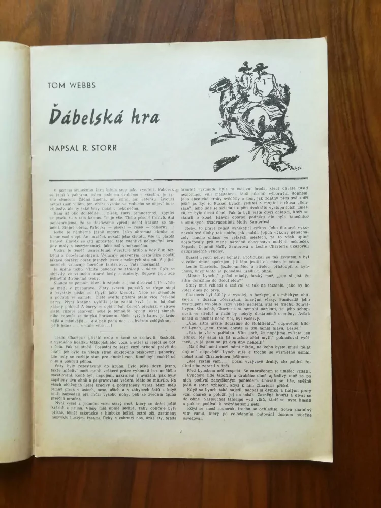 TOM WEBBS - Ďábelská hra