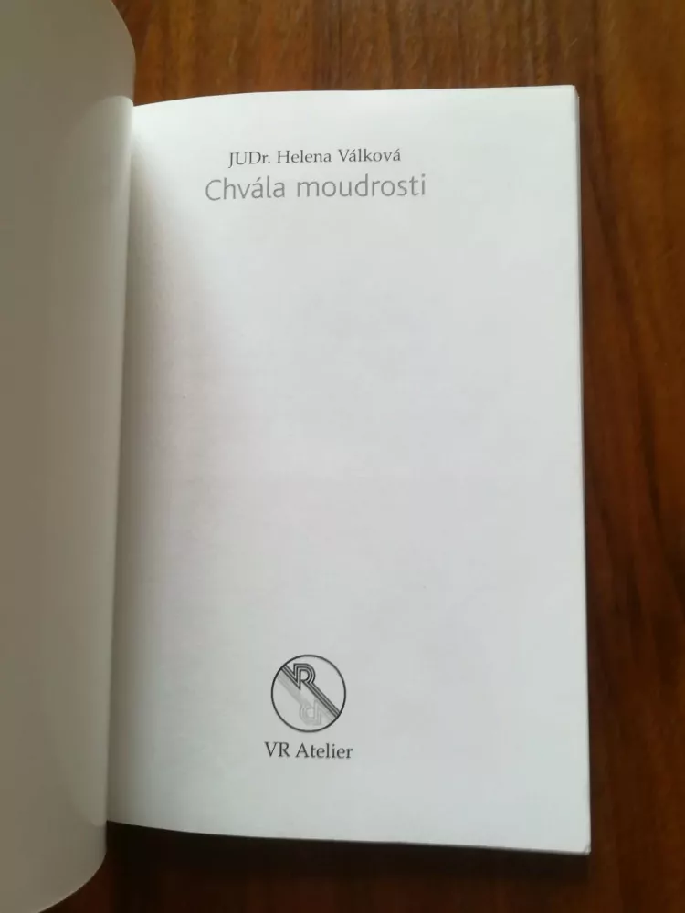 HELENA VÁLKOVÁ - Chvála moudrosti