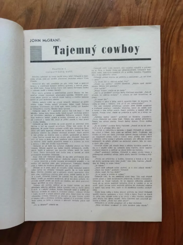 JOHN McGRANT - Tajemný cowboy